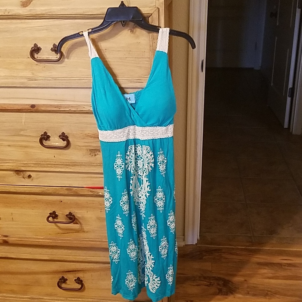 Seagreen sundress womens medium